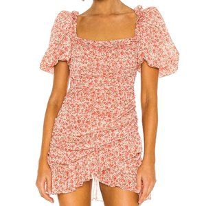 MERGIM Magda Square Neck Dress